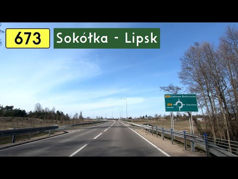 DW673 Sokółka - Lipsk (nowy przebieg)