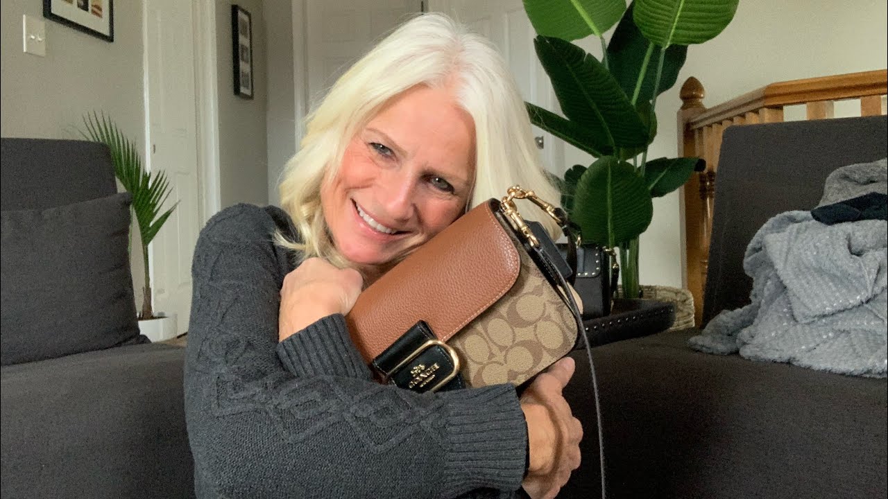 Coach ★ Morgan Shoulder Bag In Colorblock Signature Canvas Bag Reveal: Coach Morgan Shoulder Bag In Colorblock