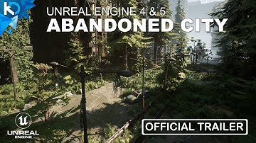 Post Apocalyptic City - Unreal Engine 4 #GameDev #UE5