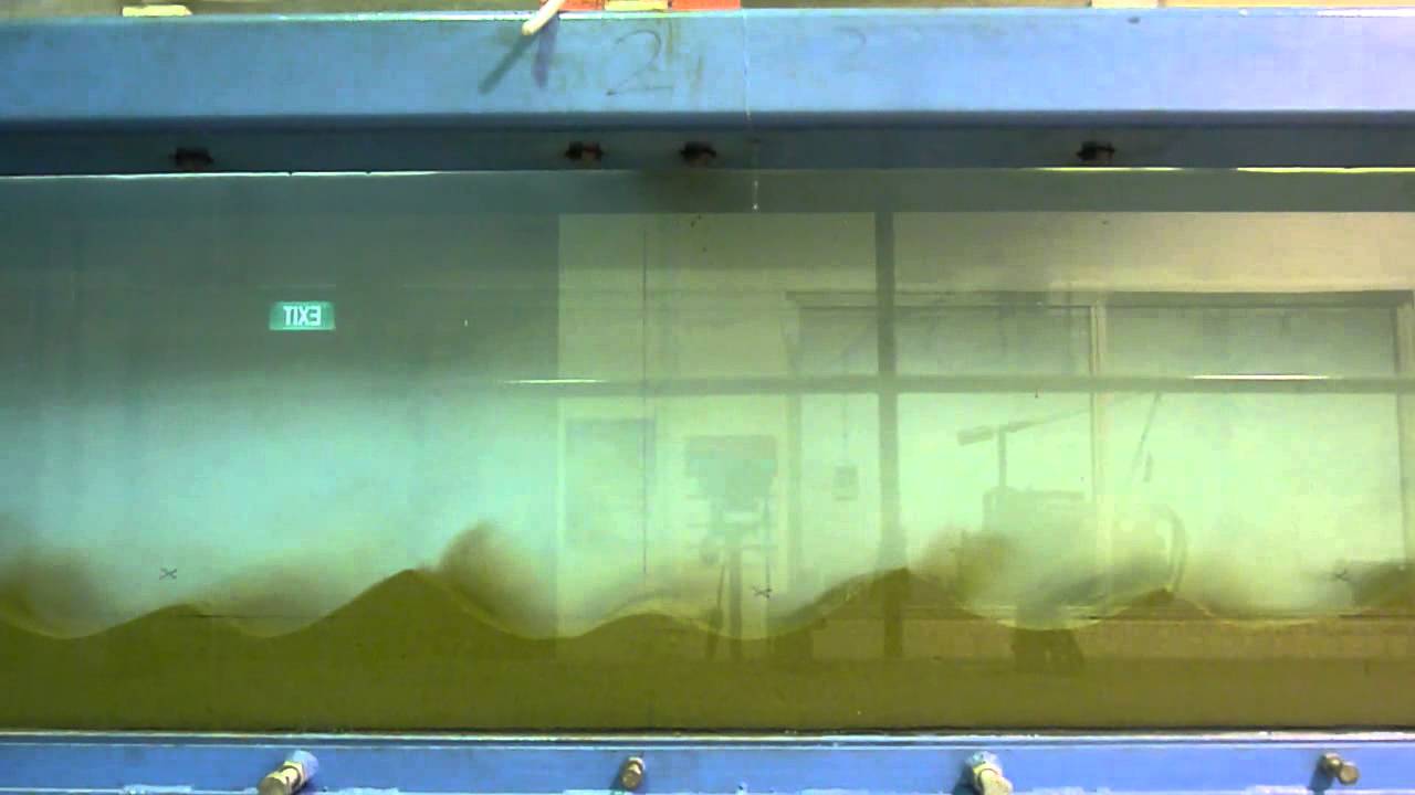 Sediment transport over ripple beds on oscillatory flow YouTube