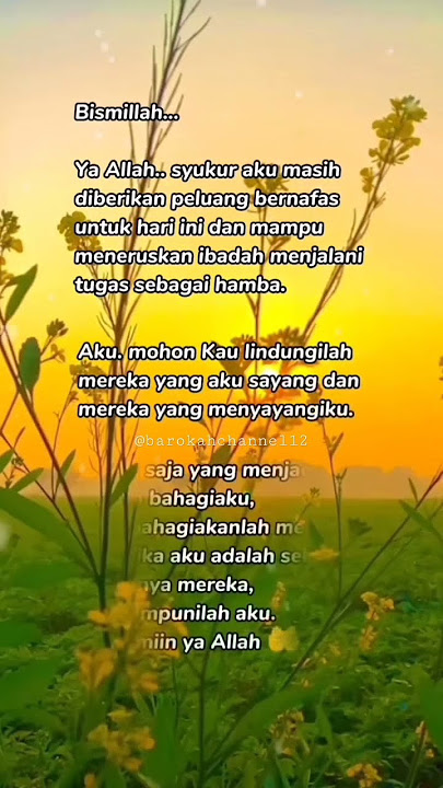 Aamiin Ya Rabbal Alamin 🤲🏻