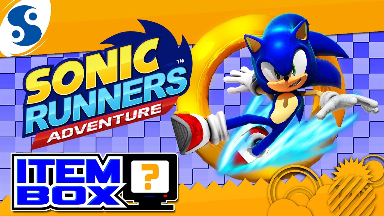 Sonic Runners Adventure ITEM BOX YouTube