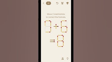 Level 42 - Matchstick - Math Riddles #matchstick #mathriddles