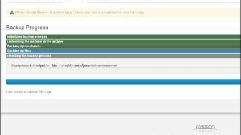 Backup your Joomla website using Akeeba Backup