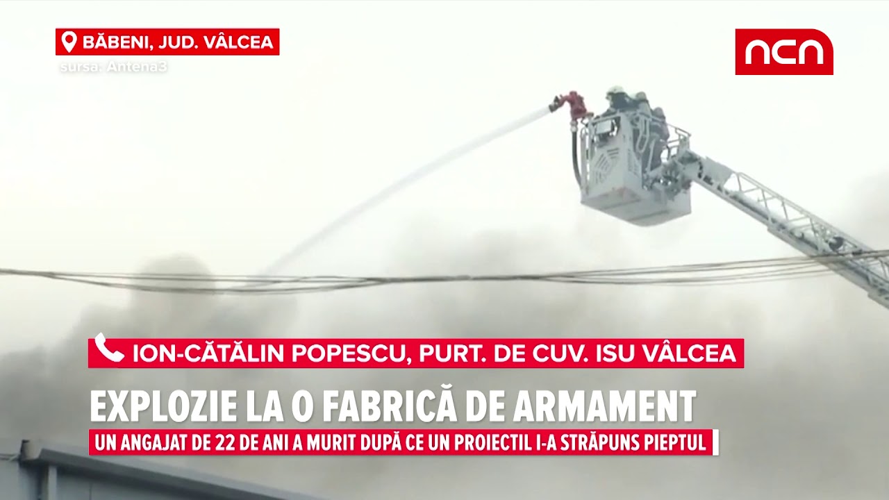EXPLOZIE LA O FABRICA DE ARMAMENT stories we tell