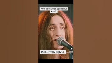 Geddy Lee is truly one of a kind. That voice is unmistakable. #rush #geddylee #neilpeart #70s