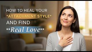 How to Heal Your Attachment Style & Find Real Love ❤️ #attachmentstyle #relationshipgrowth