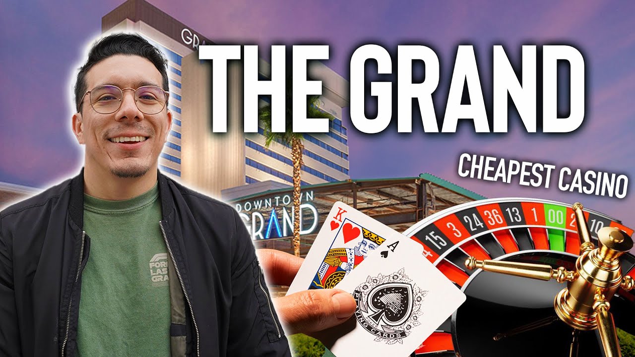 The CHEAPEST Casino In Las Vegas Downtown Grand Hotel YouTube