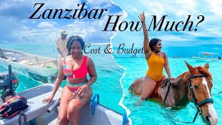 HOW MUCH DOES TRAVELING TO ZANZIBAR COST?|| EVERYTHING YOU NEED TO KNOW ABOUT TRAVELING TO ZANZIBAR
