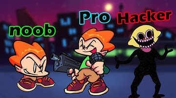 Noob vs Pro vs HACKER - Friday Night Funkin