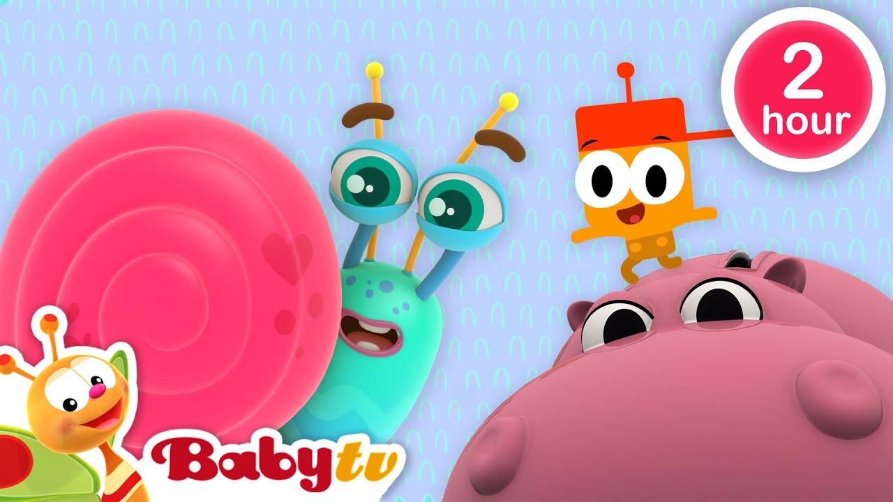 Best of BabyTV 8 🦄😍 Snail Trail + More Kids Songs & Cartoons for