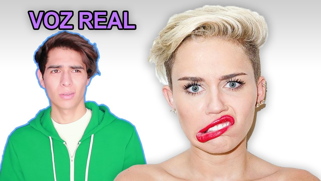 Escuchando la Voz Real de Miley Cyrus sin Autotune | Vargott