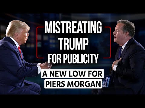 Piers Morgan conducts the worst interview in a very long time