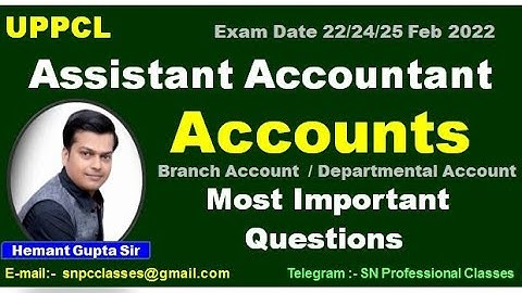 uppcl assistant accountant previous year paper | uprvunl assistant accountant preparation  #uppcl