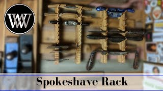 French Cleat Rack for Spokeshaves and Card Scrapers | Hand Tool Storage Watch more hand tool fun here http://vid.io/xoYa Making a french cleat storage rack for the spokeshaves, card scrapers and other ...