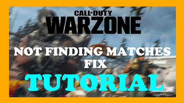 Warzone - How to Fix Can´t find Match - TUTORIAL | 2022