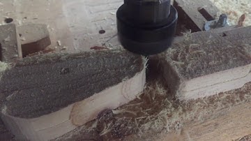 Adaptive clearing toolpath test - DIY CNC Router