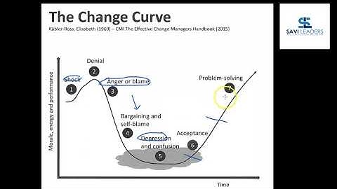 Understanding the Kubler Ross Change Curve