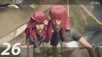 NieR: Automata Part 26 (Route C) PS5 Backwards Compatibility Gameplay