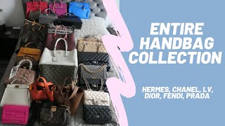 ENTIRE handbag collection 2022: CHANEL | HERMES | DIOR | LV | FENDI | PRADA