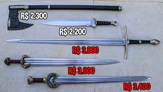 Qual é a melhor ESPADA do SENHOR dos ANÉIS?