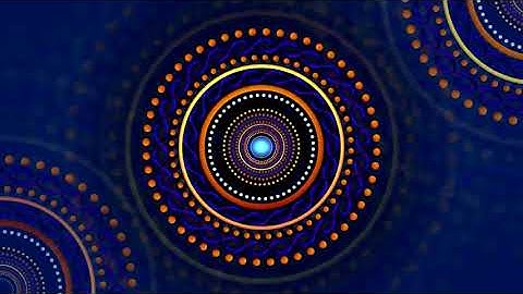 animated mandala loop background video - no copyright, copyright free mandala loop for vj