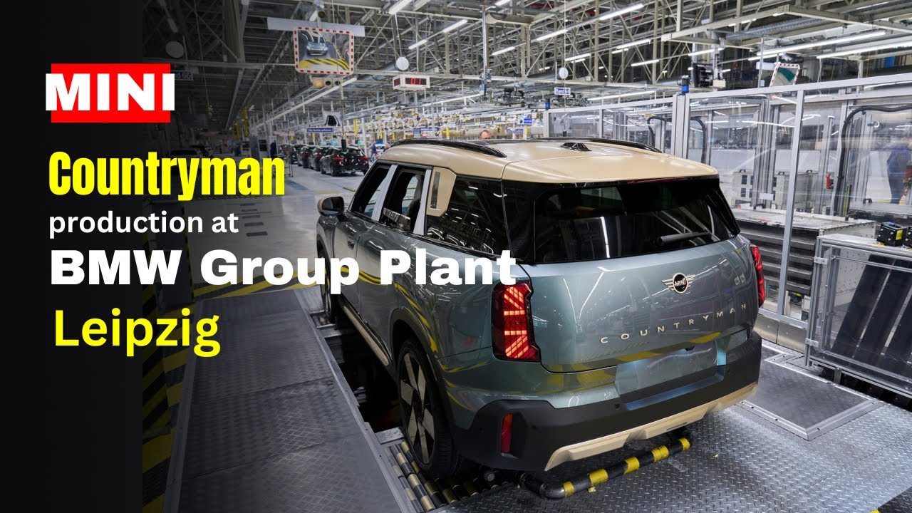 2024 MINI Countryman Production Line In Germany