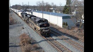 Norfolk Southern & CSX Action On The CSAO Lehigh Line