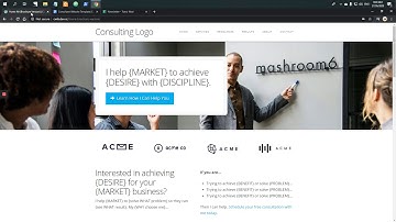 Consulting Website Template: Get More Clients With Your Website