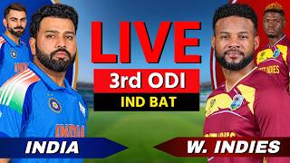 🔴 Live: India vs West Indies, 3rd ODI 2026, Live Cricket Match Scores, Commentary | IND vs WI