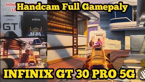 Infinix GT 30 PRO 5G Handcam Full Gamepaly in COD Mobile | 120fps unlock in COD Mobile Gyro Test
