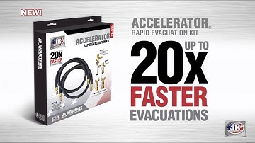 JB ACCELERATOR VL-200 Rapid Evacuation Kit Features