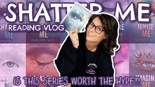 Shatter Me Series Reading VLOG | Is this YA Dystopian Series Worth the Hype?!