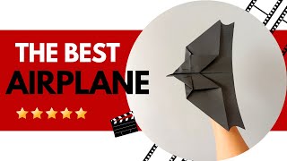 How to make a paper plane that fly very far