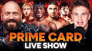 KSI vs Tommy Fury & Logan Paul vs Dillon Danis | PRIME CARD LIVE