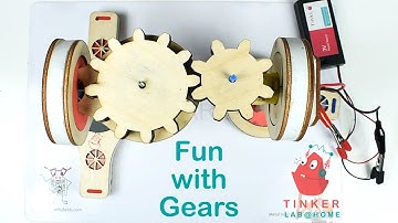 Fun with Gears | Junior Tinker Lab at Home