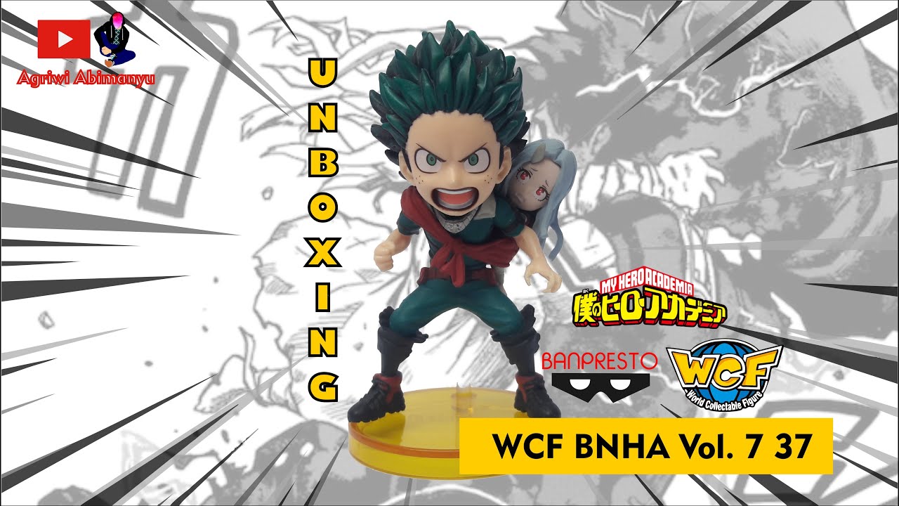One For All x Eri!!!! Unboxing WCF Boku no Hero Academia Vol.7 37