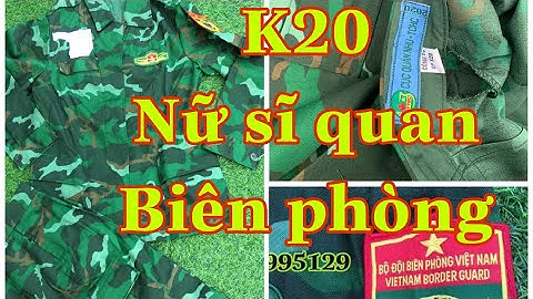 K20 SĨ QUAN BIÊN PHÒNG NỮ