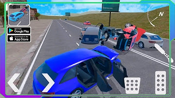 Traffic Crashes Car Crash Gameplay (android/iOS)