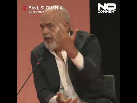 Albanian PM's joke about Prigozhin's death sparks laughter in Bled Strategic Forum #shorts