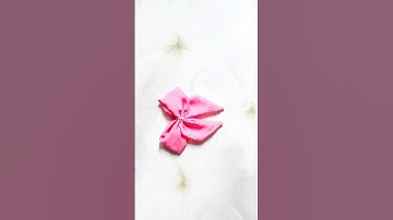 Exquisite Bow🩷 #diy #shorts #ytshorts #shortsfeed #subscribe #newyoutuber #reels #ad #fyp #new #sew