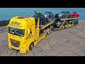 Peperdure autos vervoeren met geavanceerde truck van kuzee autologistiek