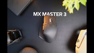 Mouse Paling Nyaman Untuk Produktifitas | Logitech MX Master 3