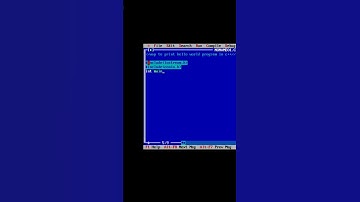 c++ first program | turbo c++ | hello world program | | cpp project | new code for cpp
