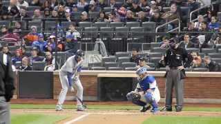 Dodgers Andre Ethier Strike Out Vs Mets HD