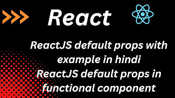 React JS default props in functional component | ReactJS default props with example in hindi