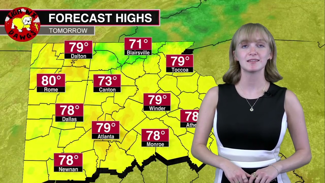 September 24th North Georgia Weather Forecast