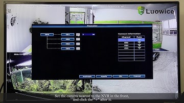 Luowice Wireless Security Camera System Video Instruction 4: Repeater Mode