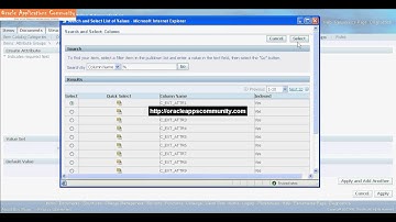 Create Custom Item Attribute Textfield - Oracle Advanced Product Catalog