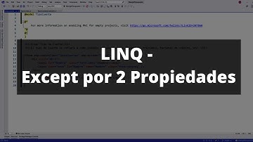 LINQ: Except por Varias Propiedades | Programando en C#